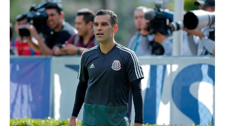 Rafa Márquez entrenó con el Tri sin publicidad
