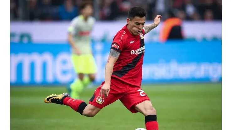 Charles Aránguiz en Bayer Leverkusen.