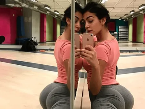 La novia de Cristiano Ronaldo y una selfie seductora