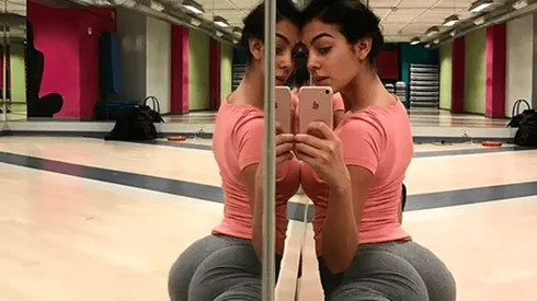 La novia de Cristiano Ronaldo y una selfie seductora