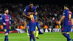 Foto de Yerry Mina, jugador de Barcelona.