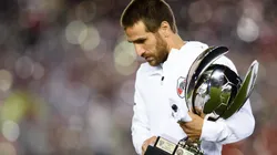 Ponzio recogió el guante y respondió al desafío de Tevez