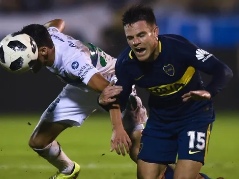 Solo un susto: Nández sufrió un fuerte corte en la cabeza