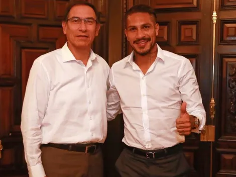 A Paolo Guerrero lo salió a bancar hasta el presidente de Perú