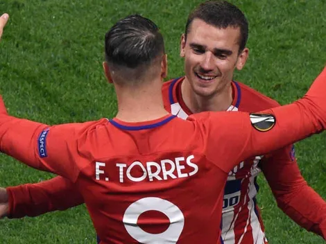 Griezmann pidió el cambio para que el Niño Torres entre y juegue unos minutos