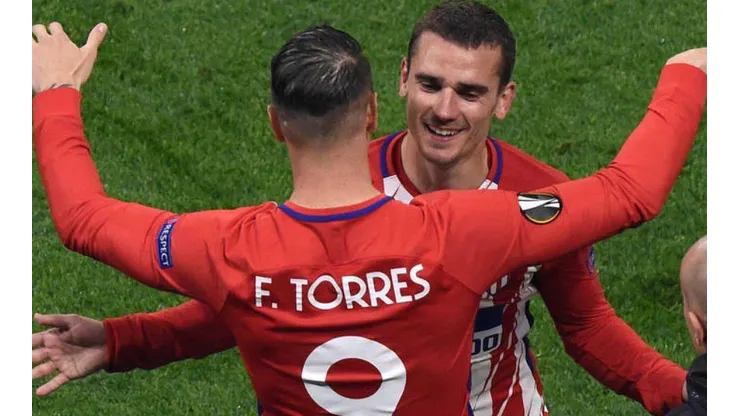 Griezmann pidió el cambio para que el Niño Torres entre y juegue unos minutos