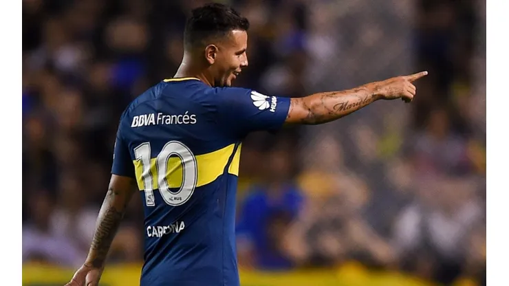 AHÍ LA CLAVE. Edwin Cardona anotó el 1-0 para que Boca gane desde el arranque (Foto: Getty).