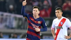 Foto de Lionel Messi, jugador de Barcelona.