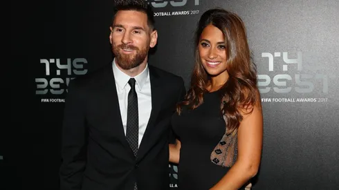 Leo Messi y Antonela Roccuzzo