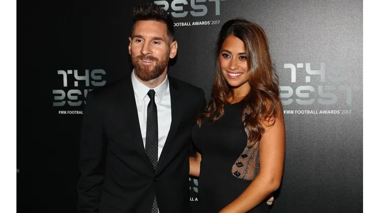 Leo Messi y Antonela Roccuzzo