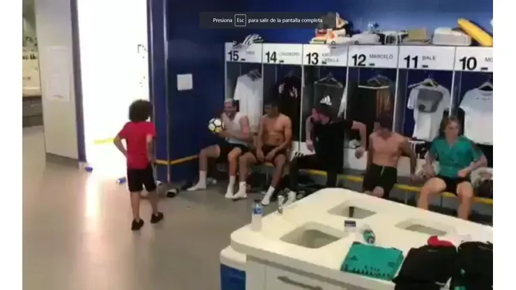 El hijo de Marcelo la rompió