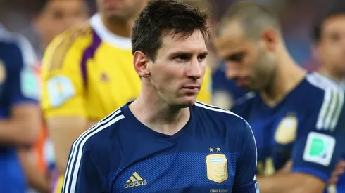 Lionel Messi, jugador de la Selección Argentina.