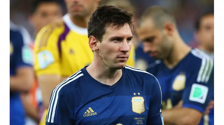 Lionel Messi, jugador de la Selección Argentina.