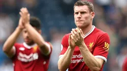 James Milner es una pieza clave del mediocampo de Liverpool.