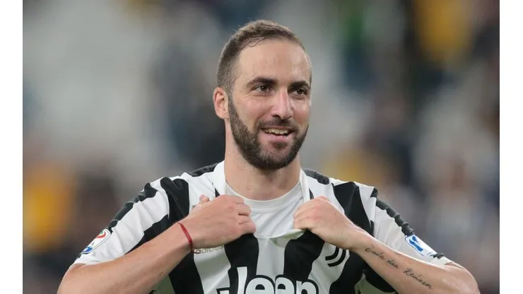 Gonzalo Higuaín, el delantero goleador de Juventus.