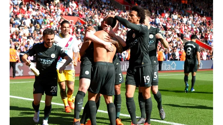 UN CAMPEÓN ENVIDIABLE. Manchester City es el dueño de la liga inglesa.