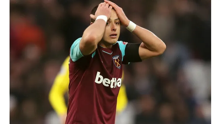 Chicharito ve desde la banca el triunfo del West Ham sobre Everton