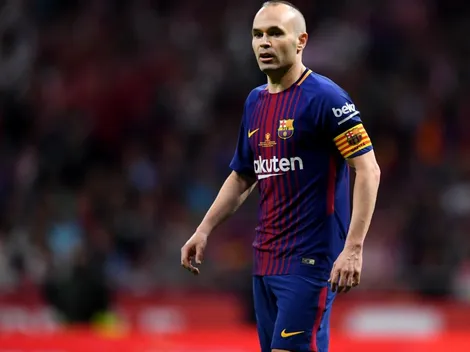 Iniesta festejó su cumpleaños y presumió su enorme pastel