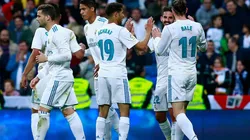 RELAJADOS. Real Madrid goleó 6-0 al Celta de Vigo sin siquiera despeinarse (Foto: Getty).