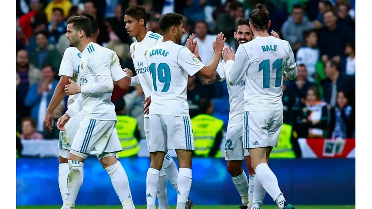 RELAJADOS. Real Madrid goleó 6-0 al Celta de Vigo sin siquiera despeinarse (Foto: Getty).