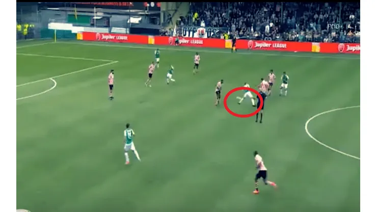 Se hizo un gol en contra casi de mitad de cancha a un minuto del final