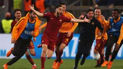 Foto de los jugadores de La Roma.