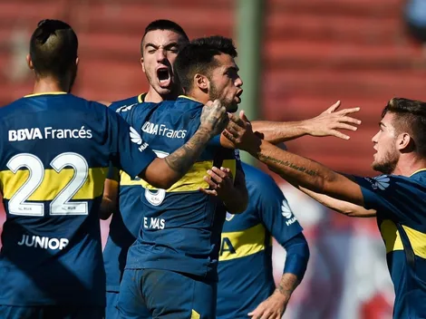 Boca se lo dio vuelta a Huracán en cinco minutos