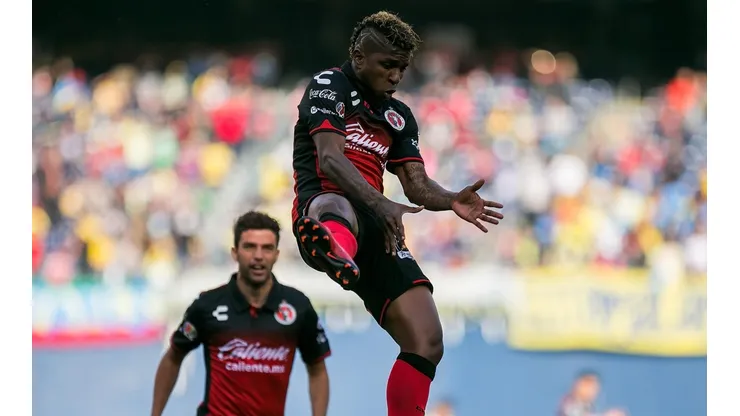 Miller Bolaños, jugador de Xolos