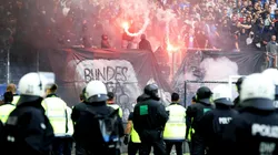 Foto de la afición del Hamburgo.