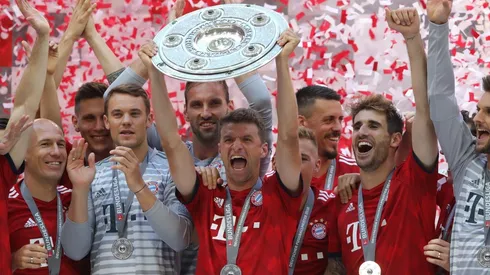 Bayern es campeón y festeja