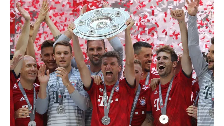 Bayern es campeón y festeja