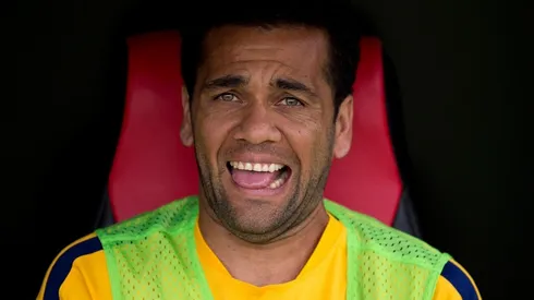 Foto de Dani Alves, jugador de la Selección Brasil.