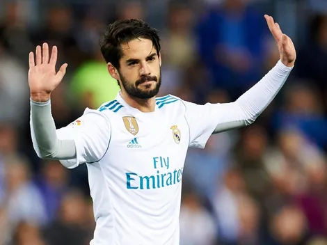 Isco locura: la paró en la izquierda, la acomodó para la derecha y la clavó
