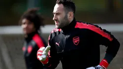 ENTRENA CON ARSENAL. Ospina pelea con Cech la titularidad de los Gunners (Foto: Getty).