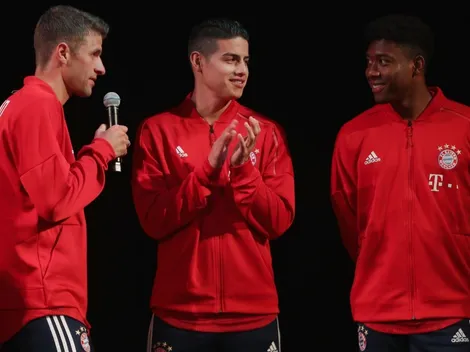 James Rodríguez le cumplió el sueño a las promesas del Bayern Múnich
