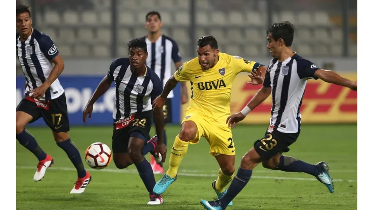 EMPATE LIMA. Alianza Lima y Boca no se sacaron ventajas en su primer partido por Copa Libertadores (Foto: Getty).