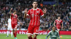 Foto de James Rodríguez, jugador de Bayern Munich.