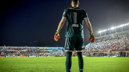EL DUEÑO DEL ARCO. Franco Armani ha tenido un arranque prometedor como arquero de River (Foto: Getty).