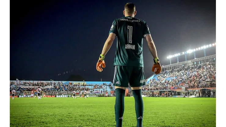 EL DUEÑO DEL ARCO. Franco Armani ha tenido un arranque prometedor como arquero de River (Foto: Getty).
