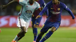 Dembelé llegó a correr a 28 km/h