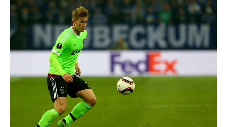 De Ligt pide salir del Ajax a final de temporada