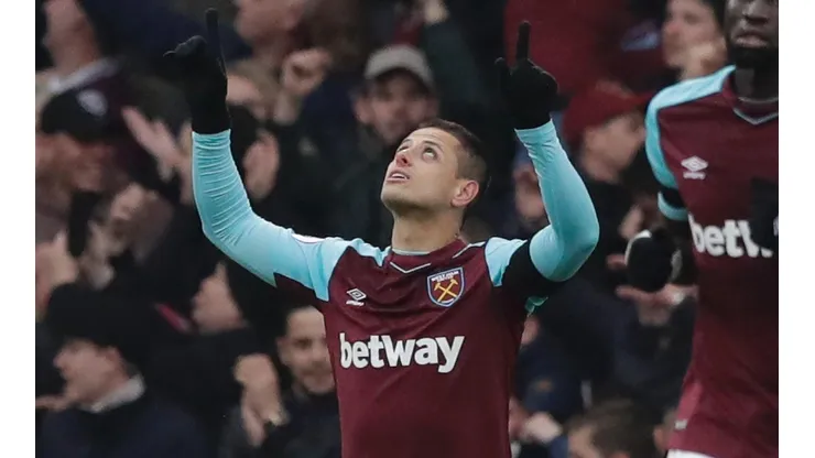 Chicharito Hernandez en el West Ham