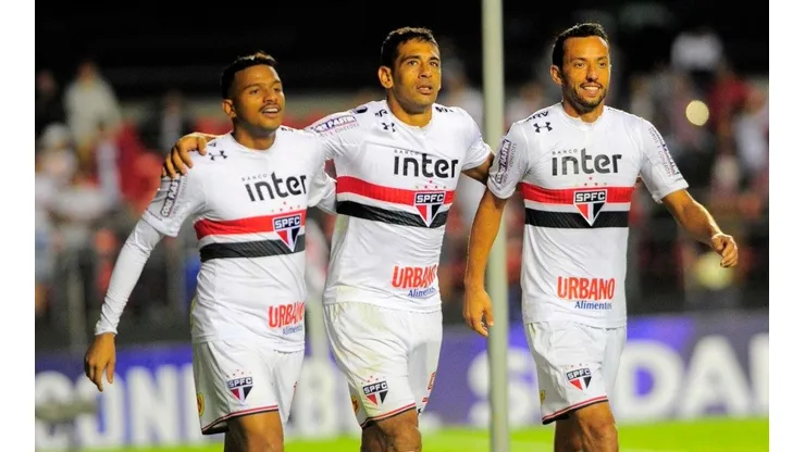 Sao Paulo celebra la clasificación a la próxima instancia.
