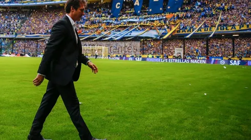 COMO CAMPEÓN. Guillermo Barros Schelotto le respondió al Beto Alonso (Foto: Getty).