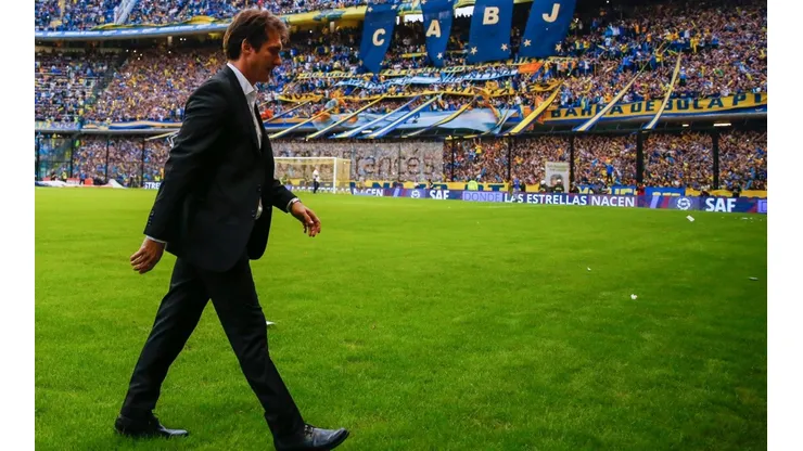 COMO CAMPEÓN. Guillermo Barros Schelotto le respondió al Beto Alonso (Foto: Getty).