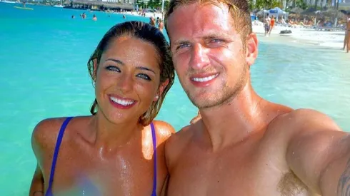 Foto de Sol Rivas, fanática de Boca.