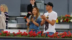 Keylor Navas fue a ver tenis y se llevó de regalo la raqueta de Verdasco