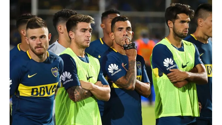 NO SE TAPA. Julio Buffarini en cancha durante la consagración de River en la Supercopa (Foto: Getty).