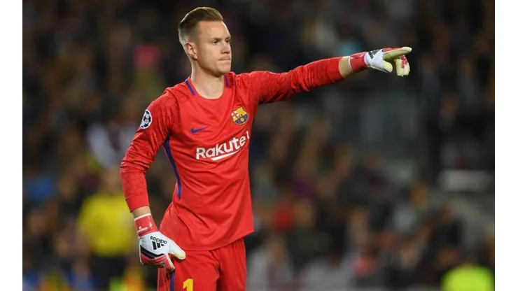 ACTITUD. Ter-Stegen se consolidó en el arco de un gigante como Barcelona con apenas 26 años.