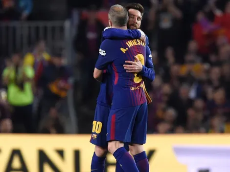 La frase de Iniesta a Messi al darle la cinta que hizo emocionar a todos
